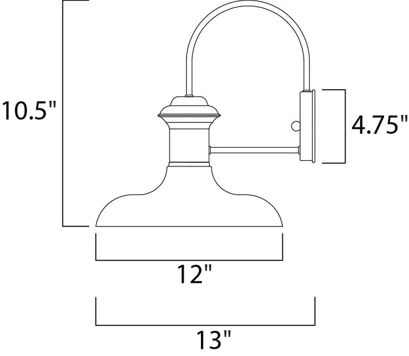 Wharf Outdoor Wall Mount