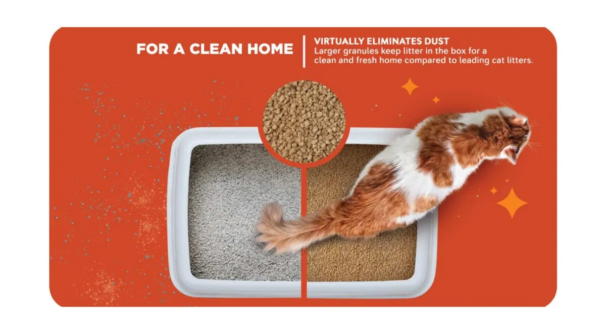 World's Best Cat Litter Low Tracking & Dust Control