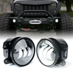 Xprite 4" LED Fog Light Jeep Grand Cherokee (2011-2013) Explore Series