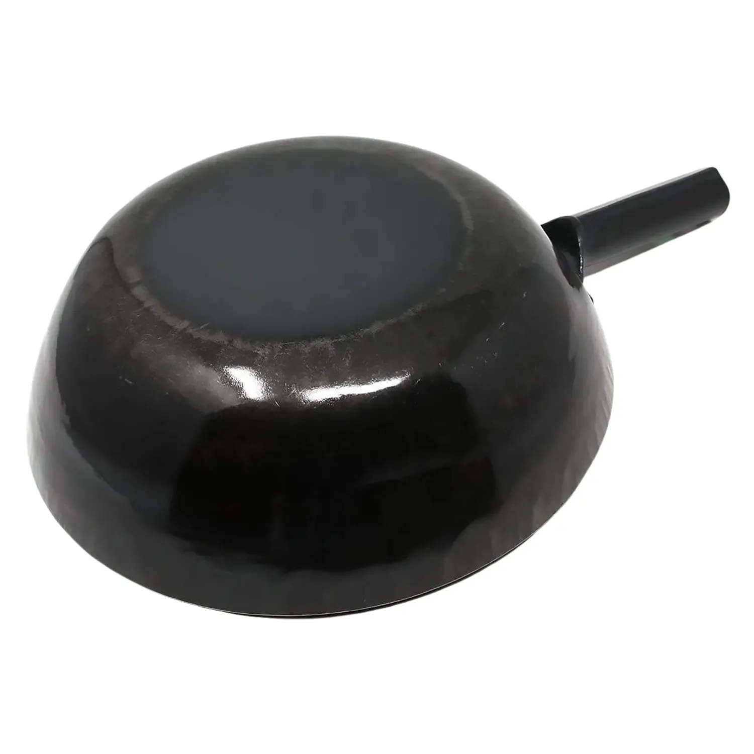 Yamada Hammered Iron Flat Bottom Wok (1.2mm Thickness)