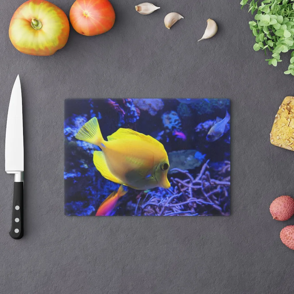 Yellow Fish Cutting Board