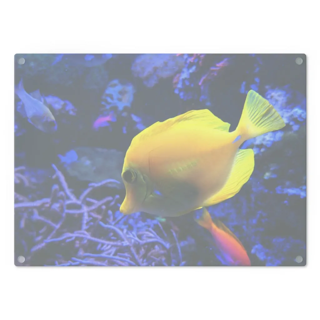 Yellow Fish Cutting Board