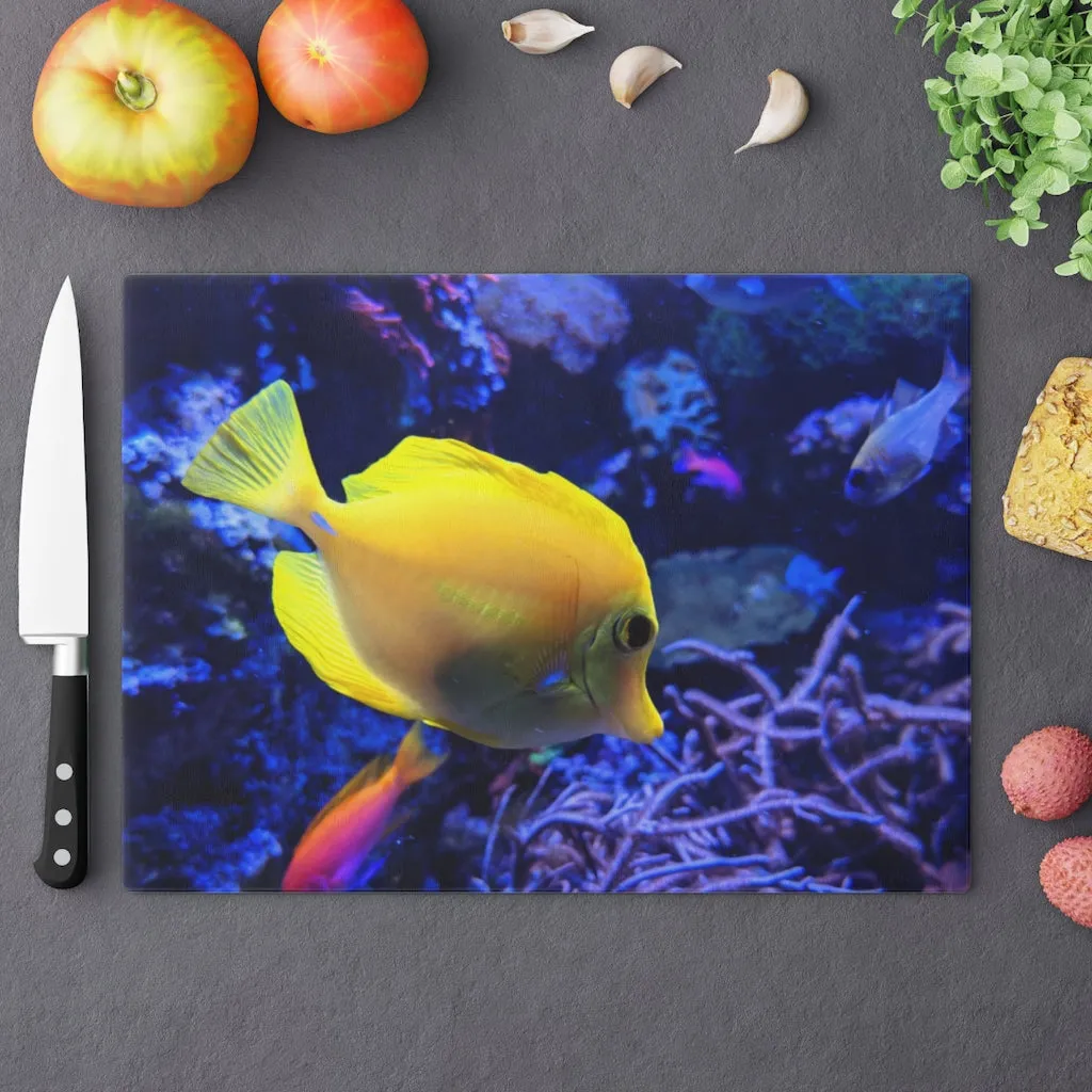 Yellow Fish Cutting Board