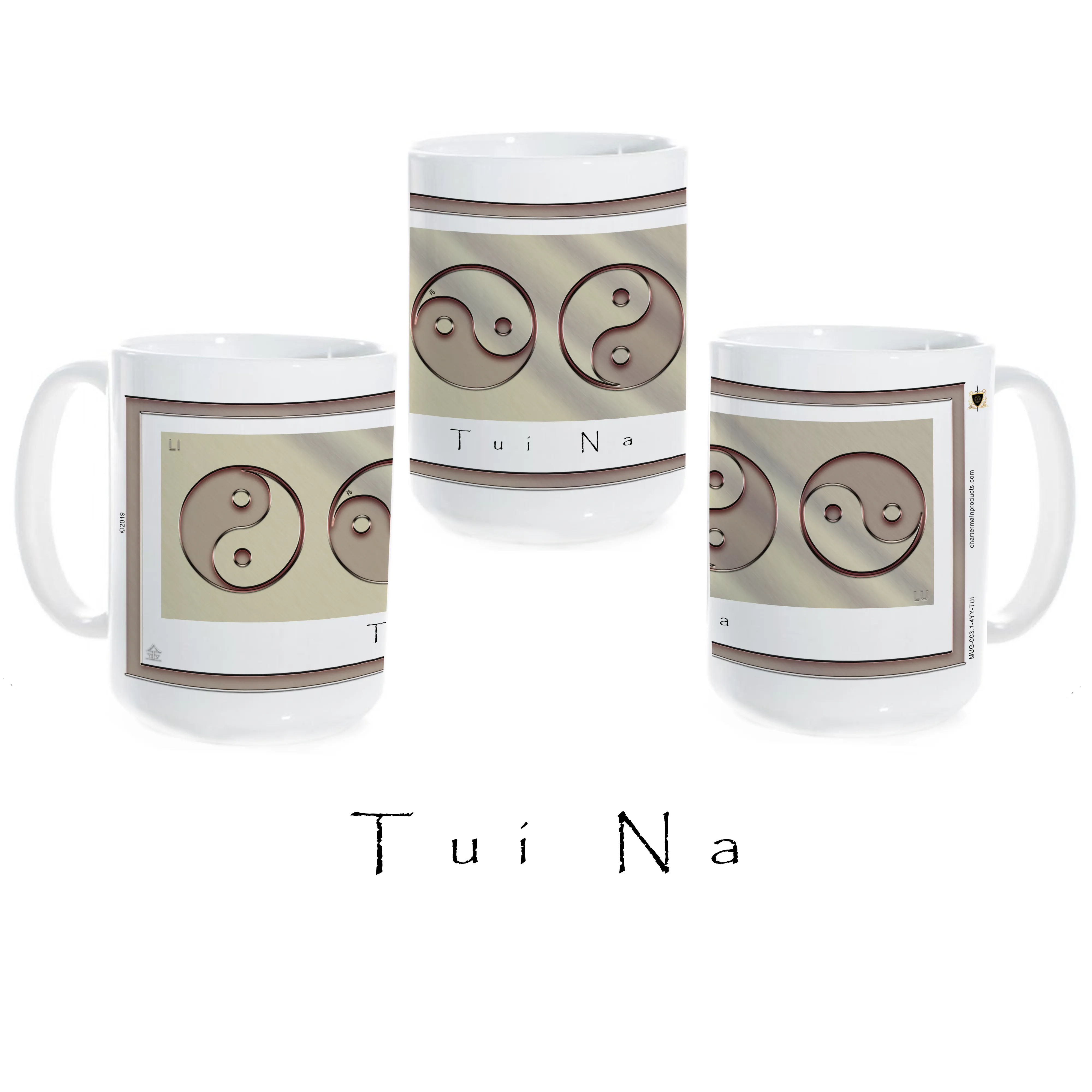 Yin Yang Coffee Mug "Metal" (Tui Na)