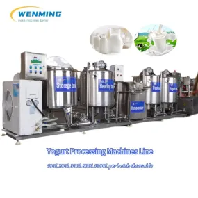 Yogurt Production Line-Yogurt Maker Machines frozen Yogurt Making 100L