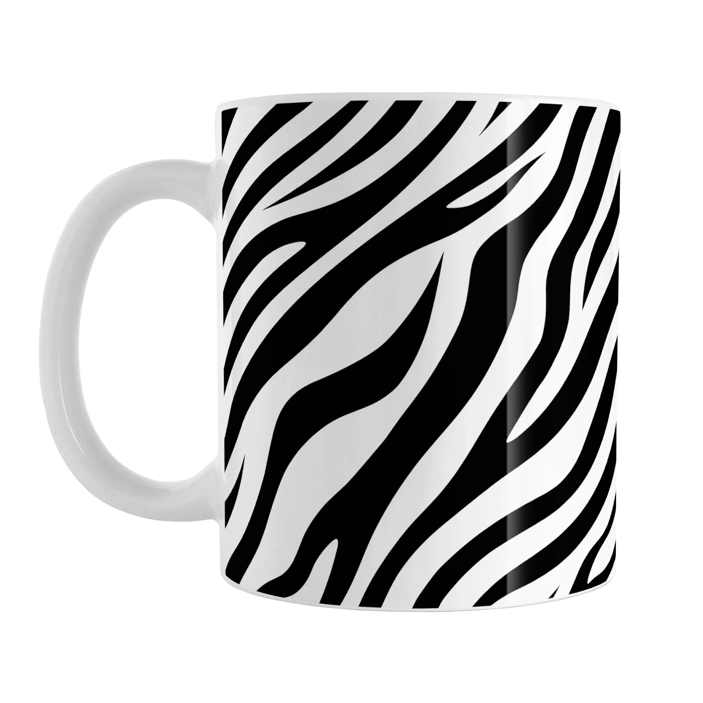 Zebra Print Pattern Mug