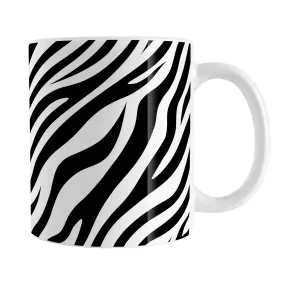 Zebra Print Pattern Mug