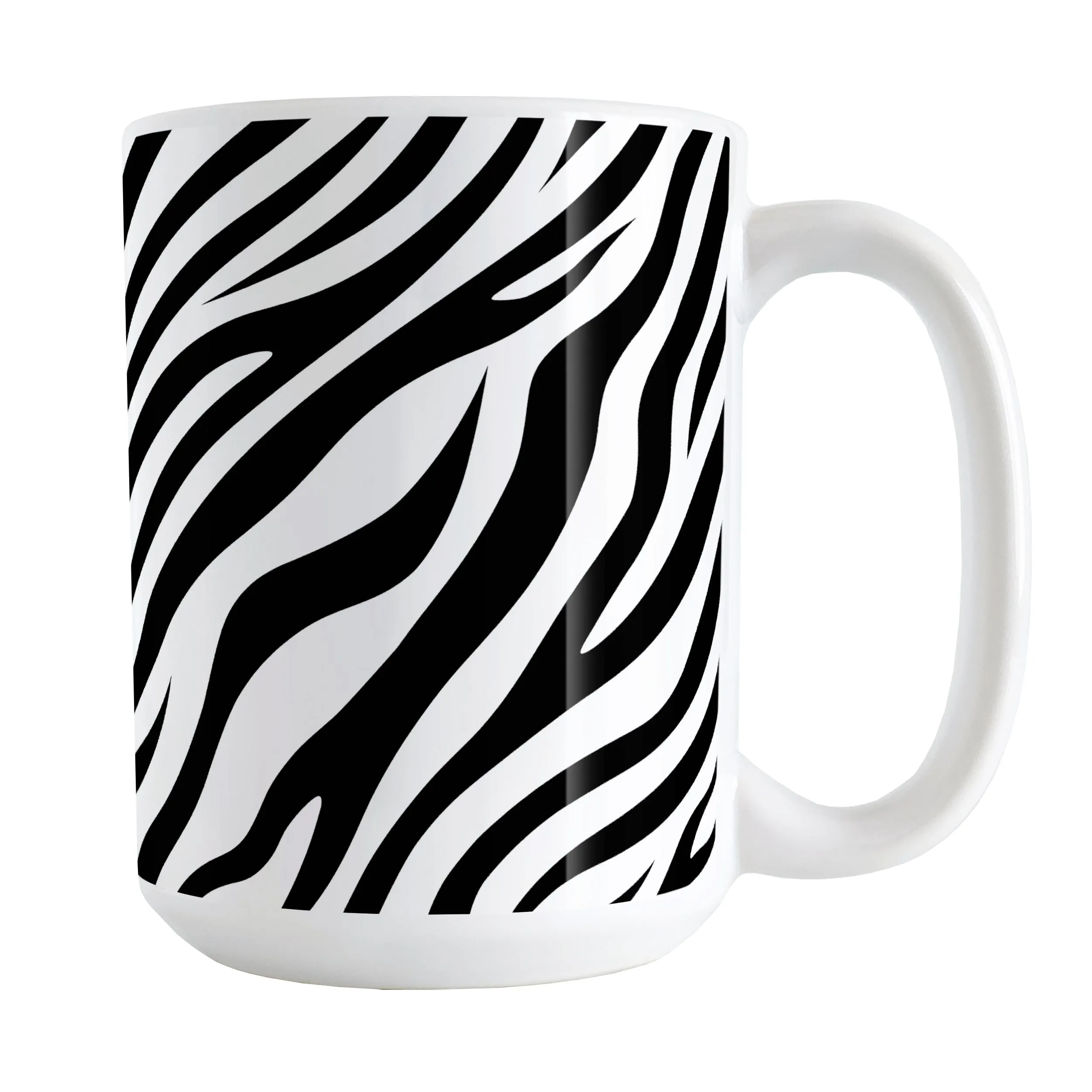 Zebra Print Pattern Mug